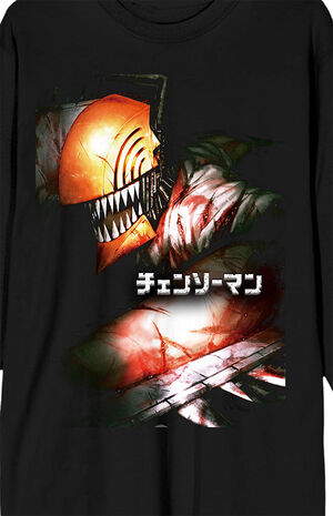 Chainsaw Man Long Sleeve T-Shirt image number 2