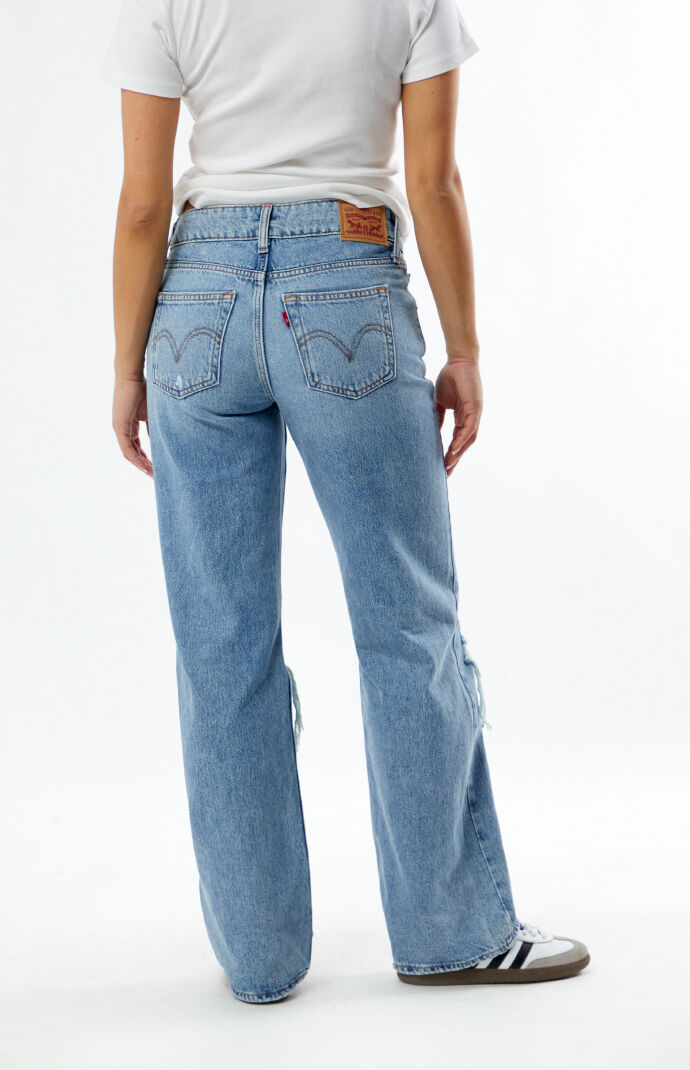 パンツ TSY RIPPED WIDE STRAIGHT DENIM INDIGO L fit=scale-down,w=1200