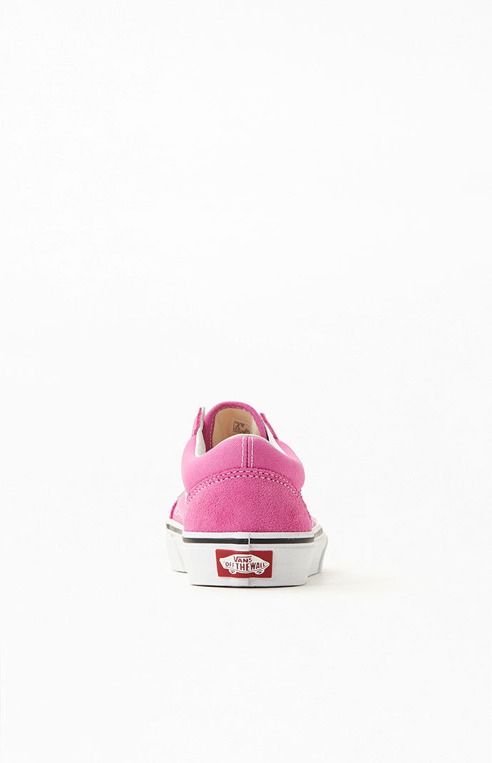 Hot pink vans kids best sale