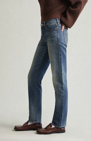 Slim Jeans Stretch Tint Dark Blue image number 3
