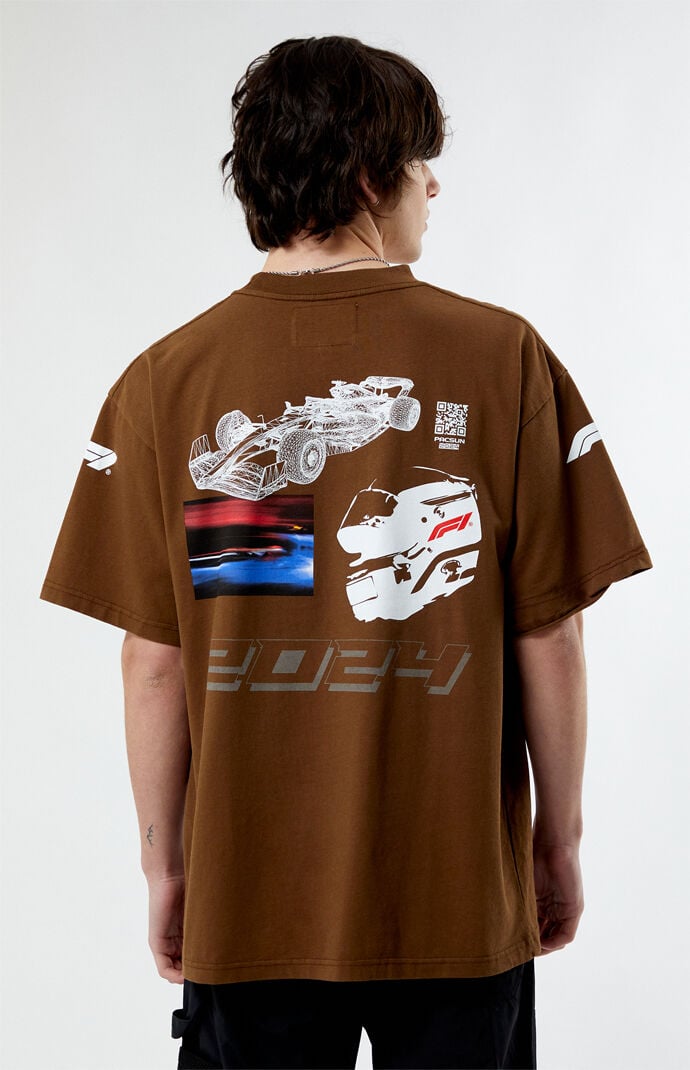 【in a row】Cut out layered T-shirt Edikted Racing Oversized Layered T-Shirt | PacSun