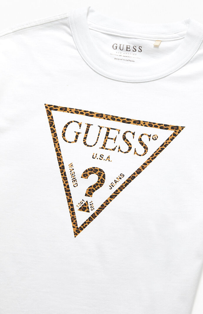 guess leopard print shirt