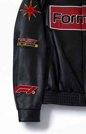 x Formula 1 x PacSun Full Leather Racing Jacket image number 5
