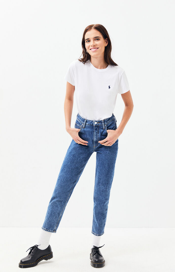 Cotton Jersey Crew Neck T-Shirt