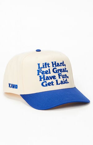 Lift Hard Snapback Hat image number 3