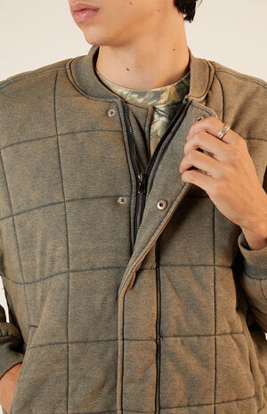 Quilted Bomber Jacket image number 3