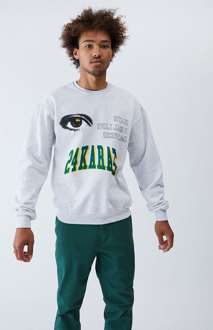 Sadness Crew Neck Sweatshirt
