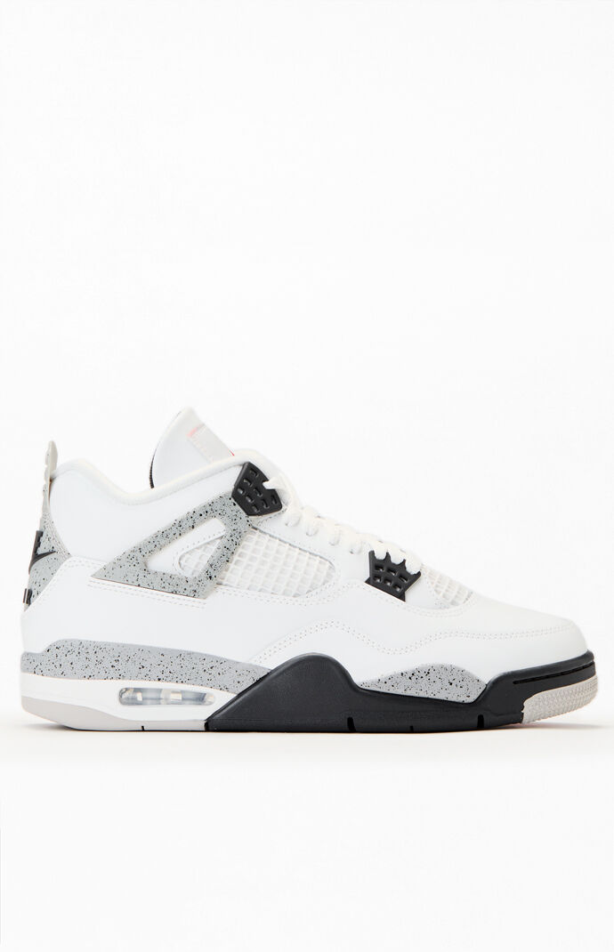 スニーカー Nike SB Air Jordan 4 Retro \"White Cement\" Air Jordan 4 Retro 'White Cement Grey' Release Date. Nike SNKRS
