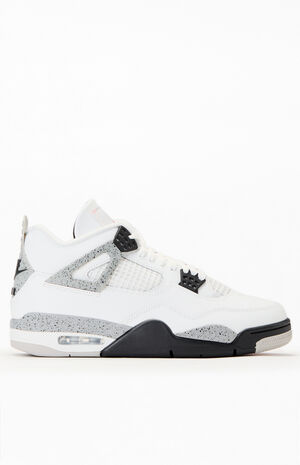 4 Retro SB White Cement Shoes image number 1