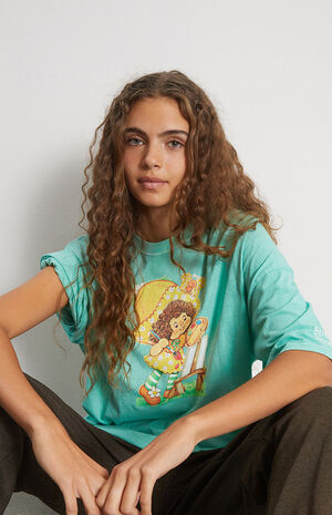 Orange Blossom Artist Oversized T-Shirt image number 1