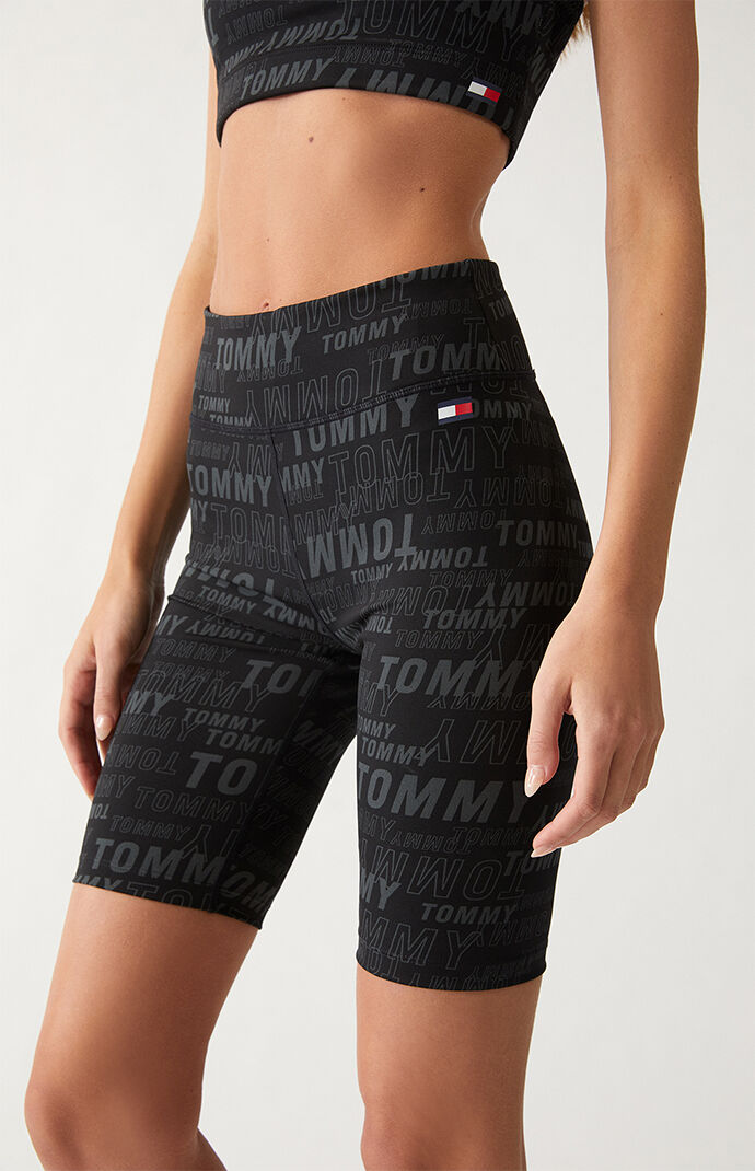 Monogram Print Biker Shorts