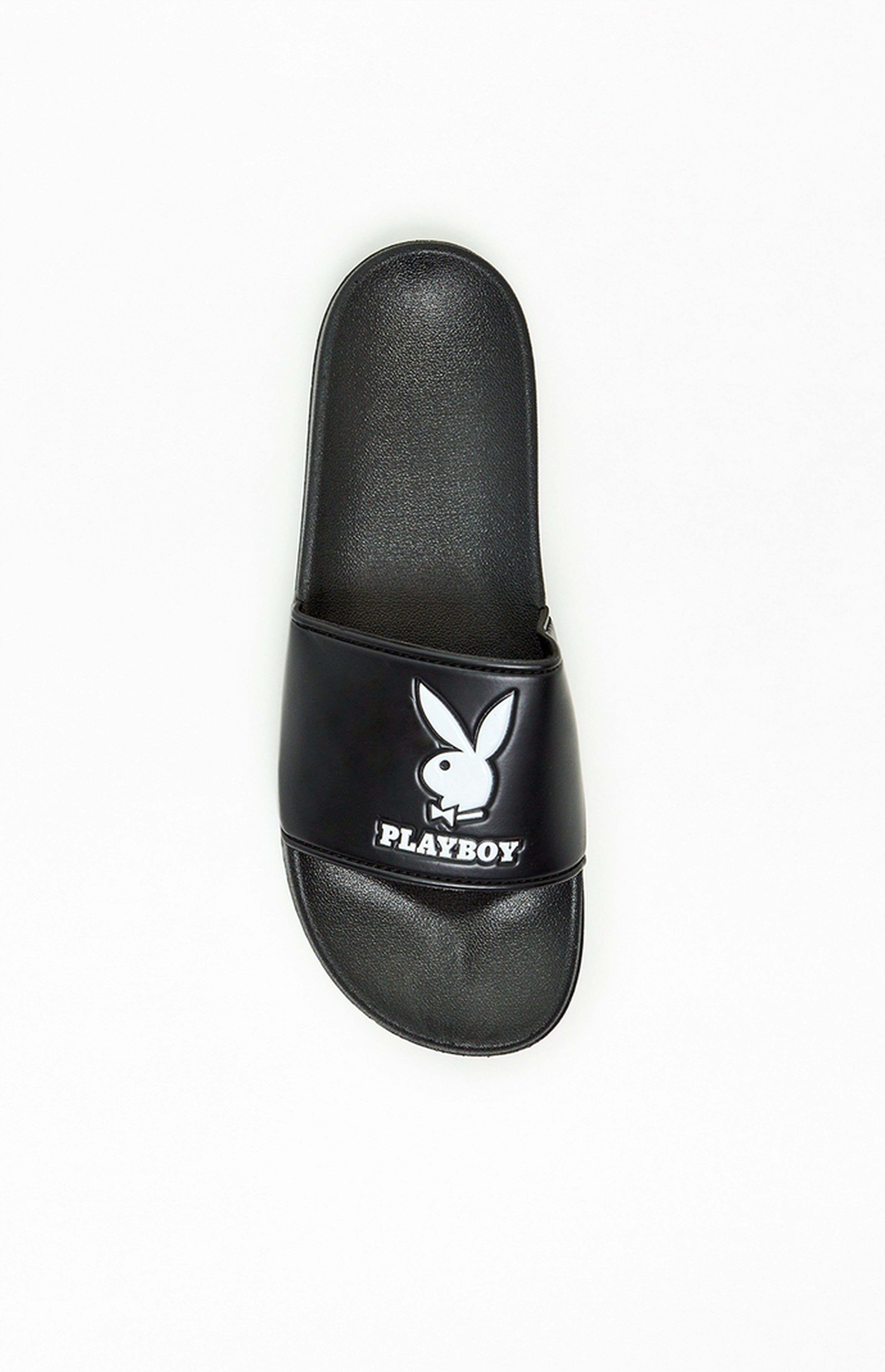 playboy platform flip flops