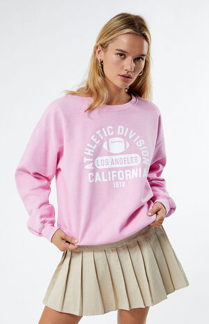 Athletic Division Football Crew Neck Sweatshirt image number 1