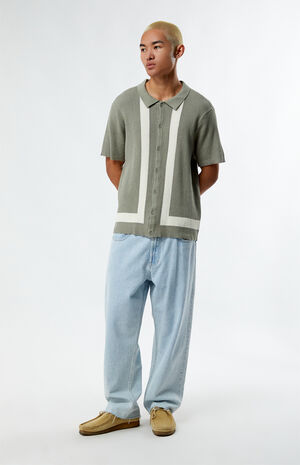 Leon Button Down Polo Shirt image number 4