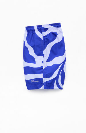 Blue Vines AOP 4.5'' Swim Trunks image number 3