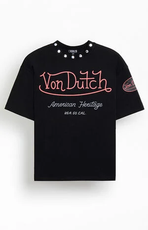 Studded Oversized T-Shirt image number 1