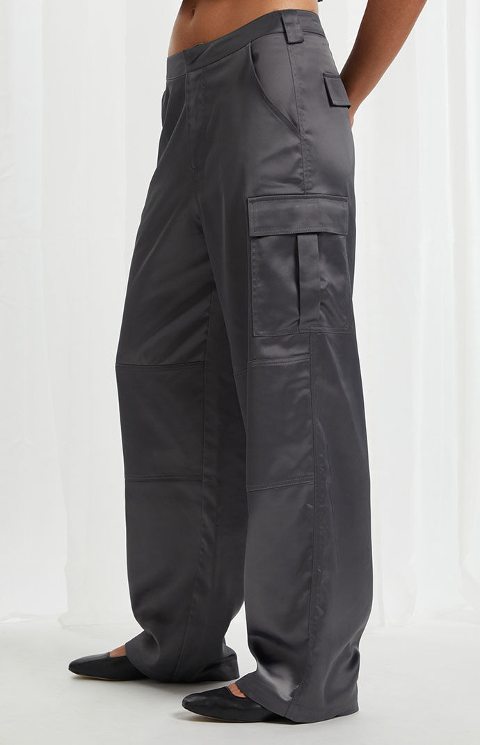 PacSun Satin Cargo Pants | PacSun