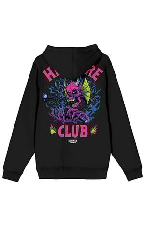 Stranger Things Hawkins Hellfire Club Zip Up Hoodie image number 3