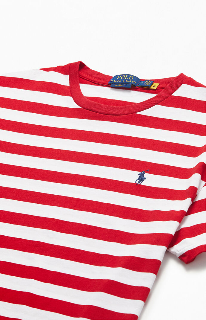 Polo Ralph Lauren Red \u0026 White Striped