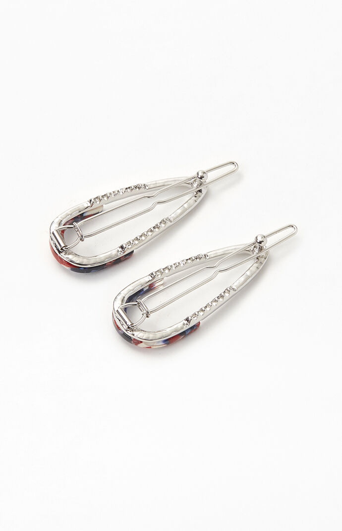 Metal Snap Hair Clips