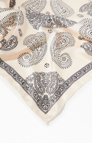 Ivory Tie Bandana Scarf image number 3