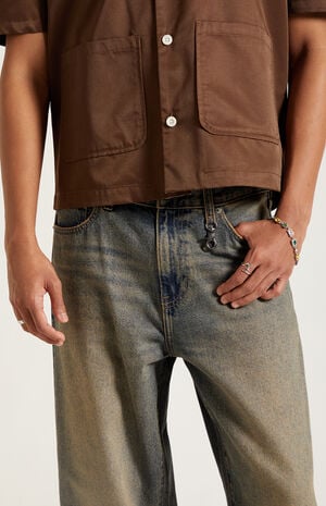 Dylan Baggy Jeans Dark Blue Tinted image number 5