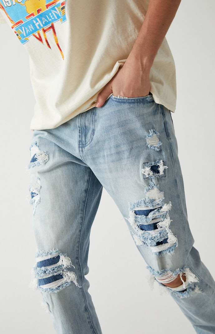 Indigo Slim Taper Jeans