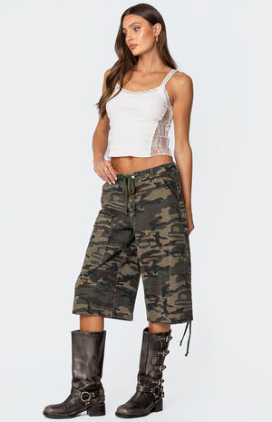 Lacey Paneled Tank Top image number 4