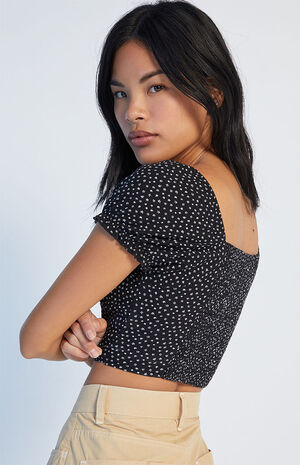 Bustier Short Sleeve Top image number 3