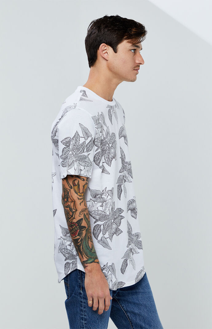 Ali Foliage Scallop T-Shirt