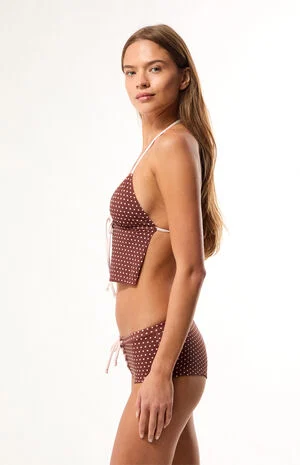 Polka Dot Lauren Swim Shorts image number 4