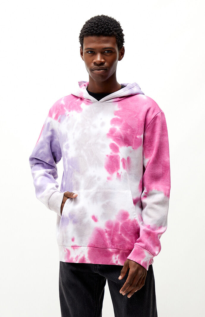 Pacsun tie top dye hoodie