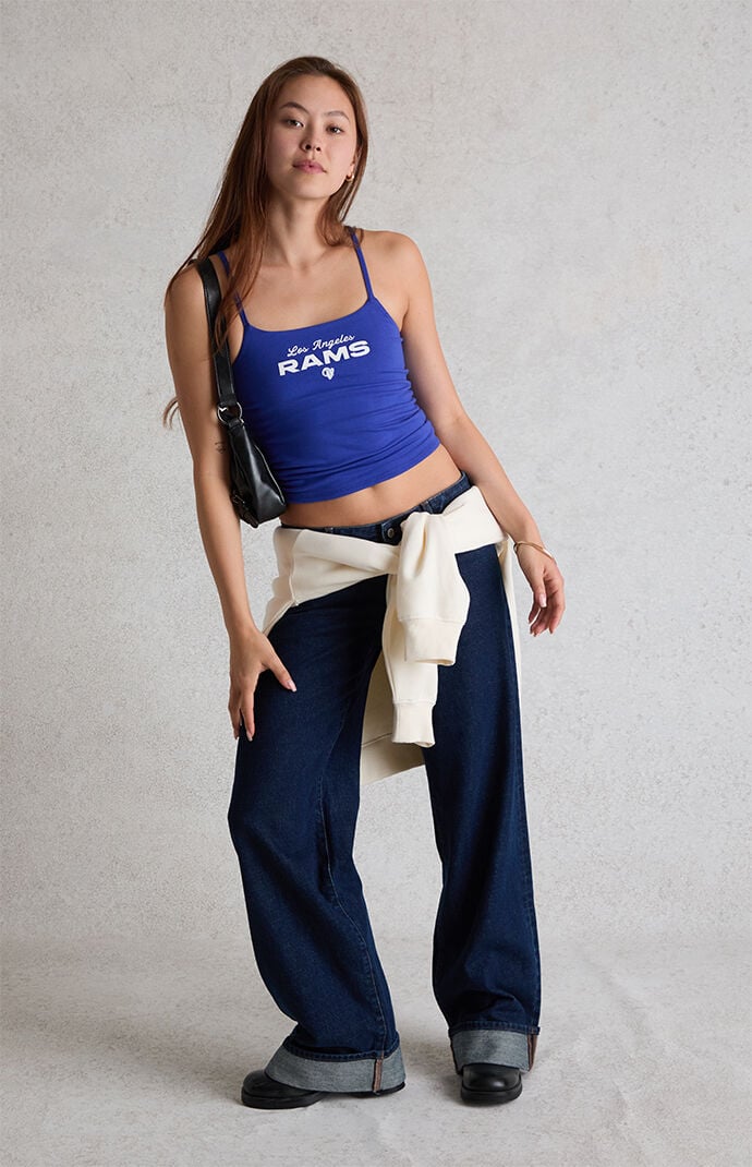 WILD COLLECTIVE x NFL LA Rams Sculpted Tank Top