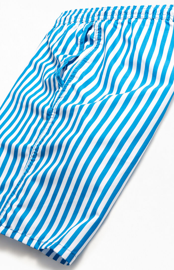 Cabana Striped 19" Swim Trunks