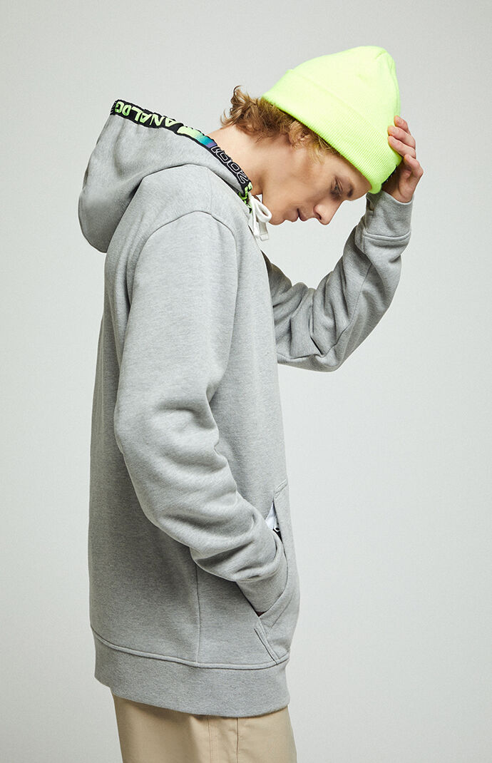 Heather Grey Crux Pullover Hoodie