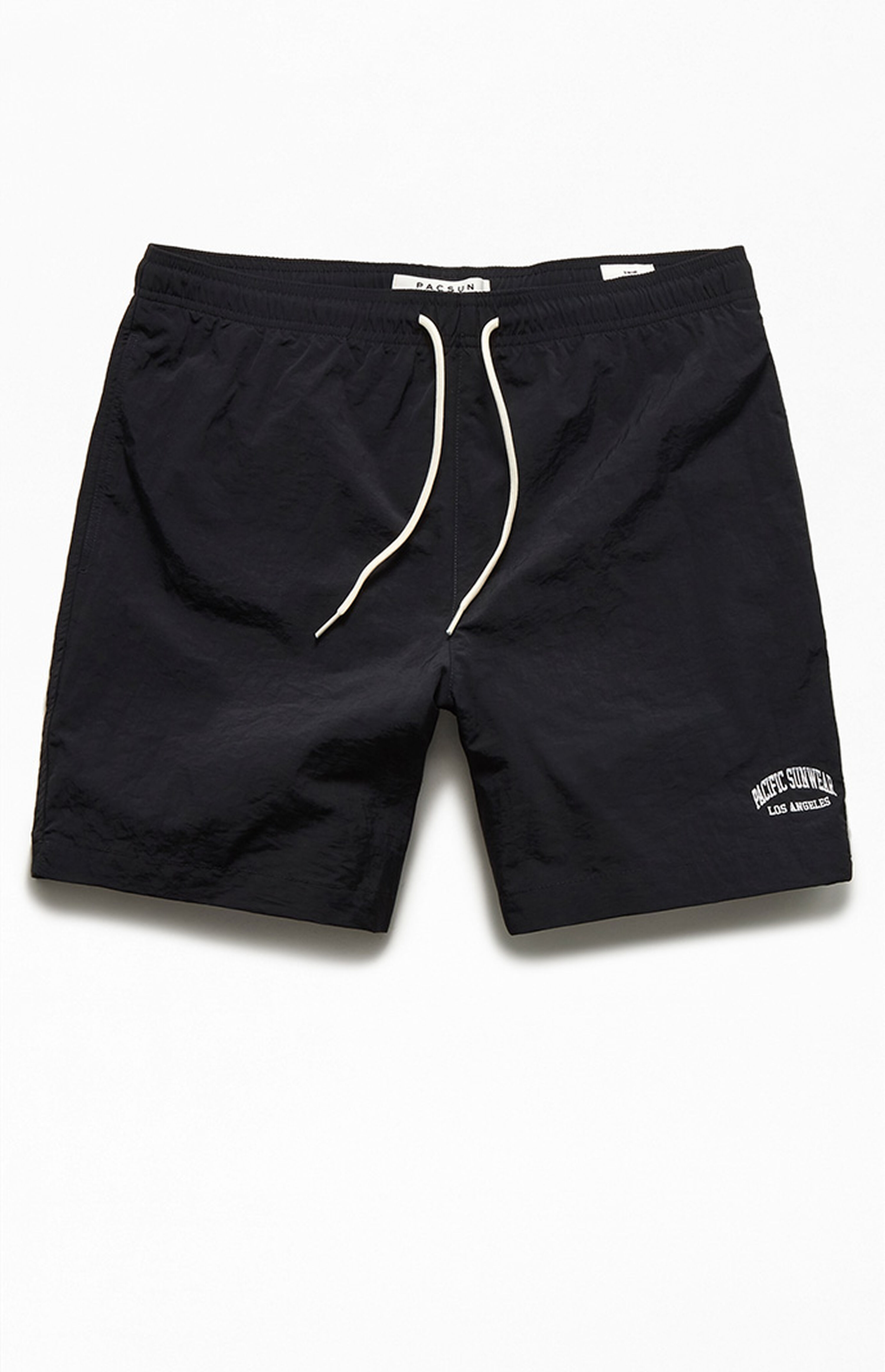 Pacsun Collegiate Solid 17" Swim Trunks PacSun