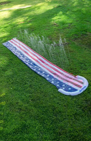 Stars & Stripes Backyard Water Slide image number 1