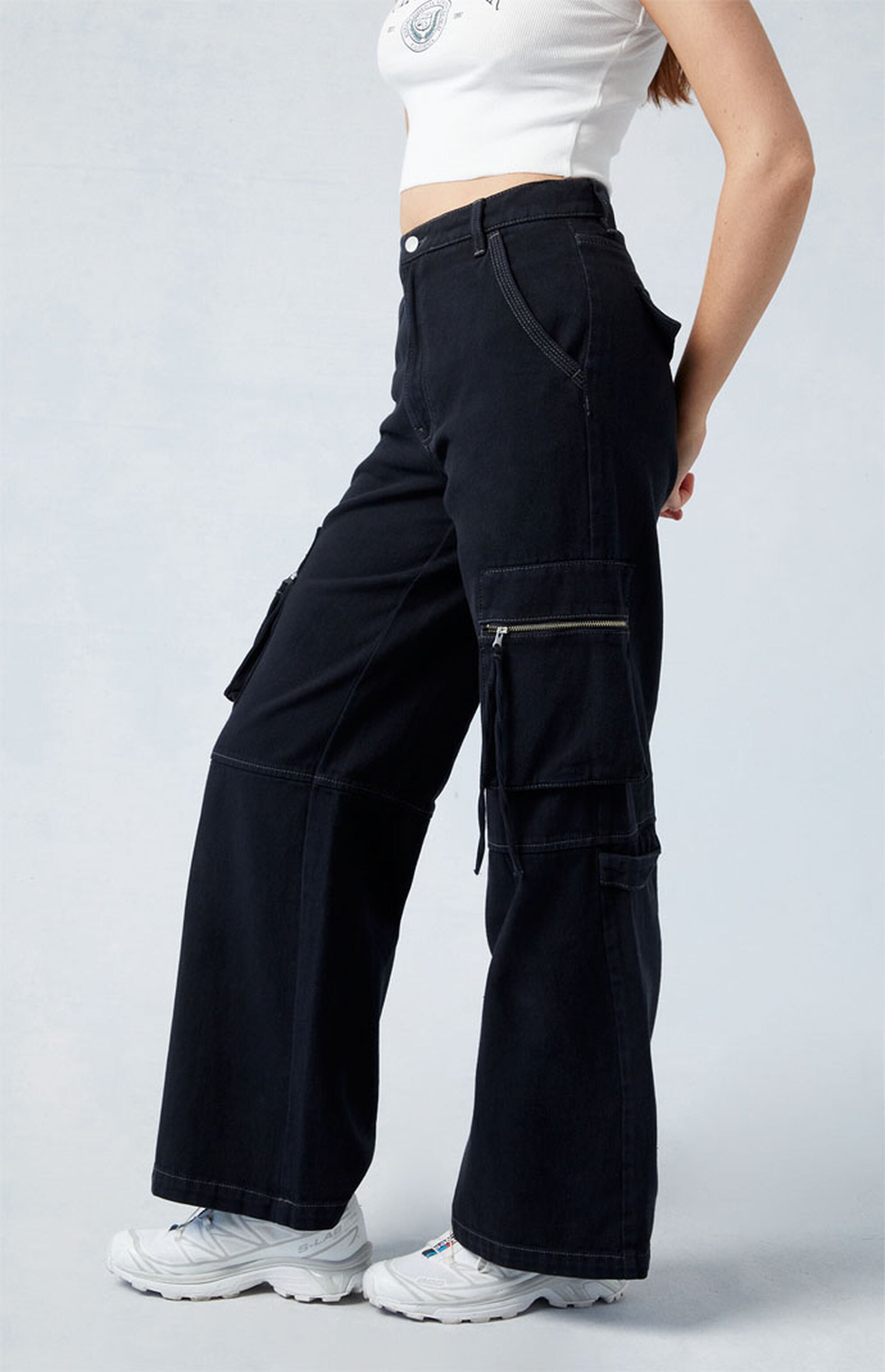 Pacsun Black Cargo Pants
