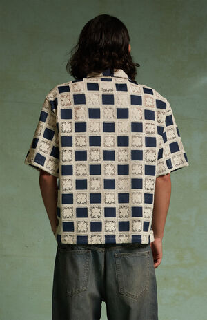 by Pacsun Checkered Yucca Camp Shirt image number 5