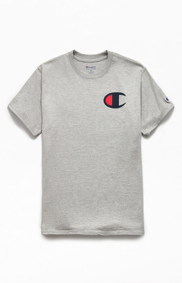 Champion Big C Logo T Shirt At Pacsun Com