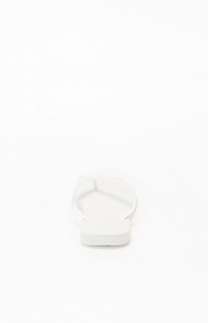 Havaianas Women's White Slim Square Flip Flop Sandals