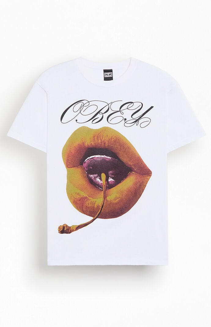 Obey Cherry Lips T-Shirt
