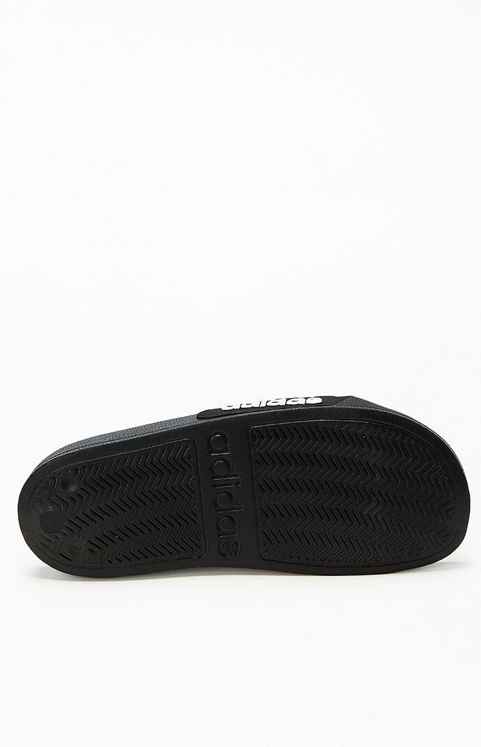 adidas Kids Black Adilette Slide Sandals