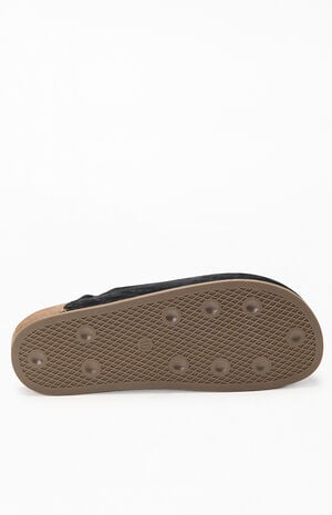 Black Adimule Slide Sandals image number 4