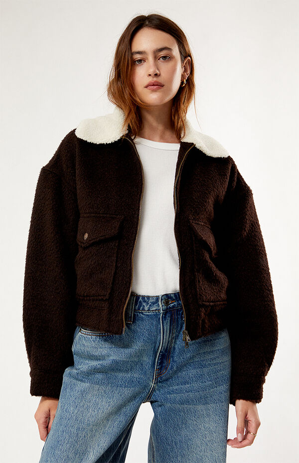 Levis Sherpa Baby Baggy Sherpa Trucker Jacket Levi's Jackets Coats