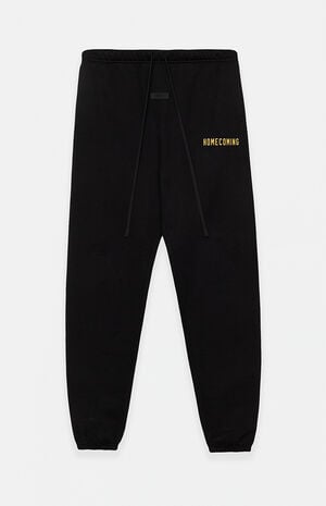 Black Heavy Fleece Sweatpants