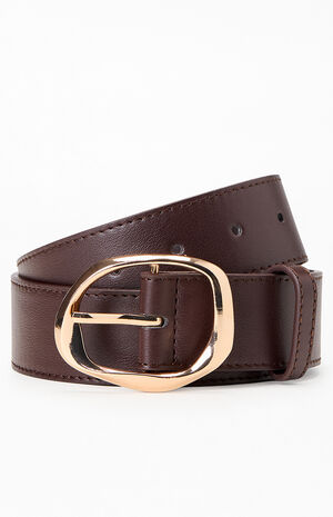 Maya Oval Buckle Belt image number 3