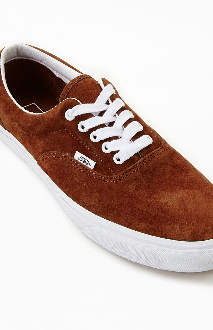 Vans era online brown suede