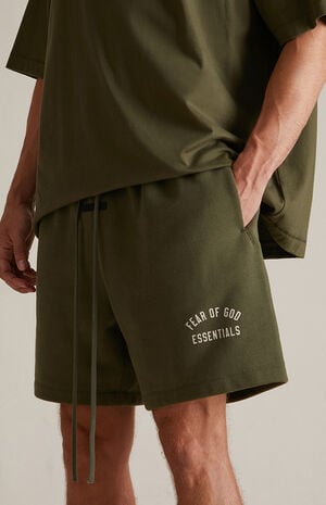 Military Fleece Soccer Sweat Shorts image number 5