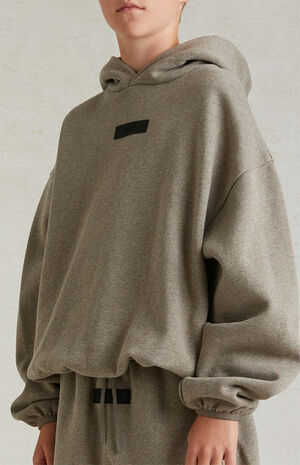Essentials Heathery Grey Hoodie image number 5